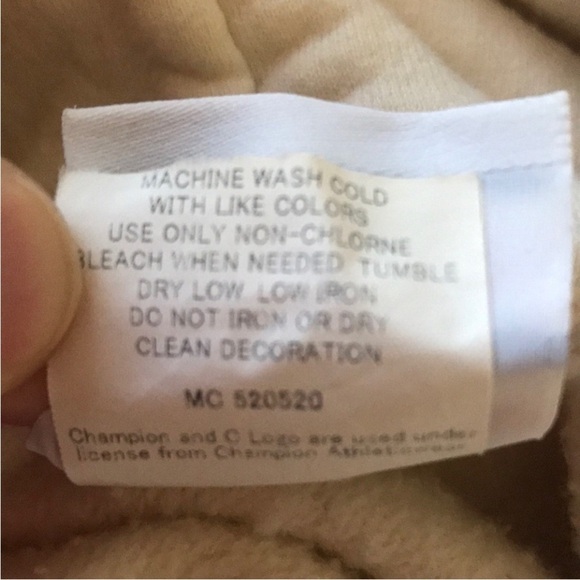 VTG 90s Champion USF Hooded Collegiate Sweatshirt Size S - Picture 6 of 7